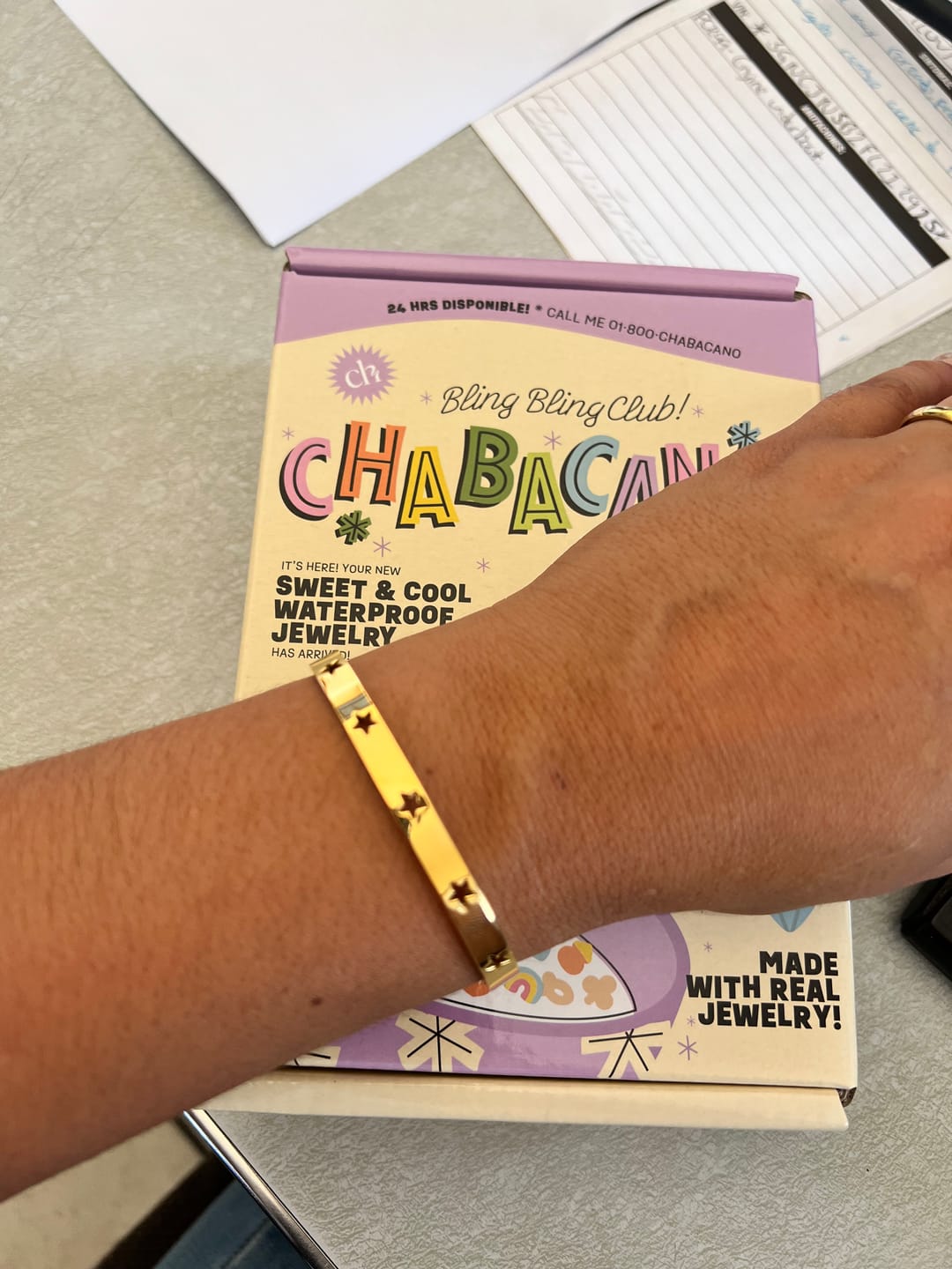 Customer photo review of Brazalete Star