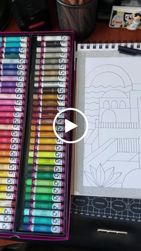 Customer video review of Van Gogh Oil Pastels - Set 60 Pasteles al Óleo