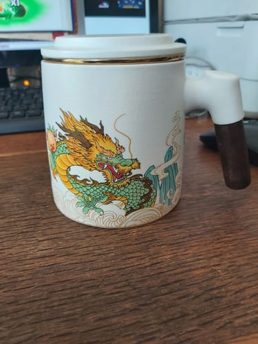 Customer photo review of The Dragon Coffee & Tea Mug