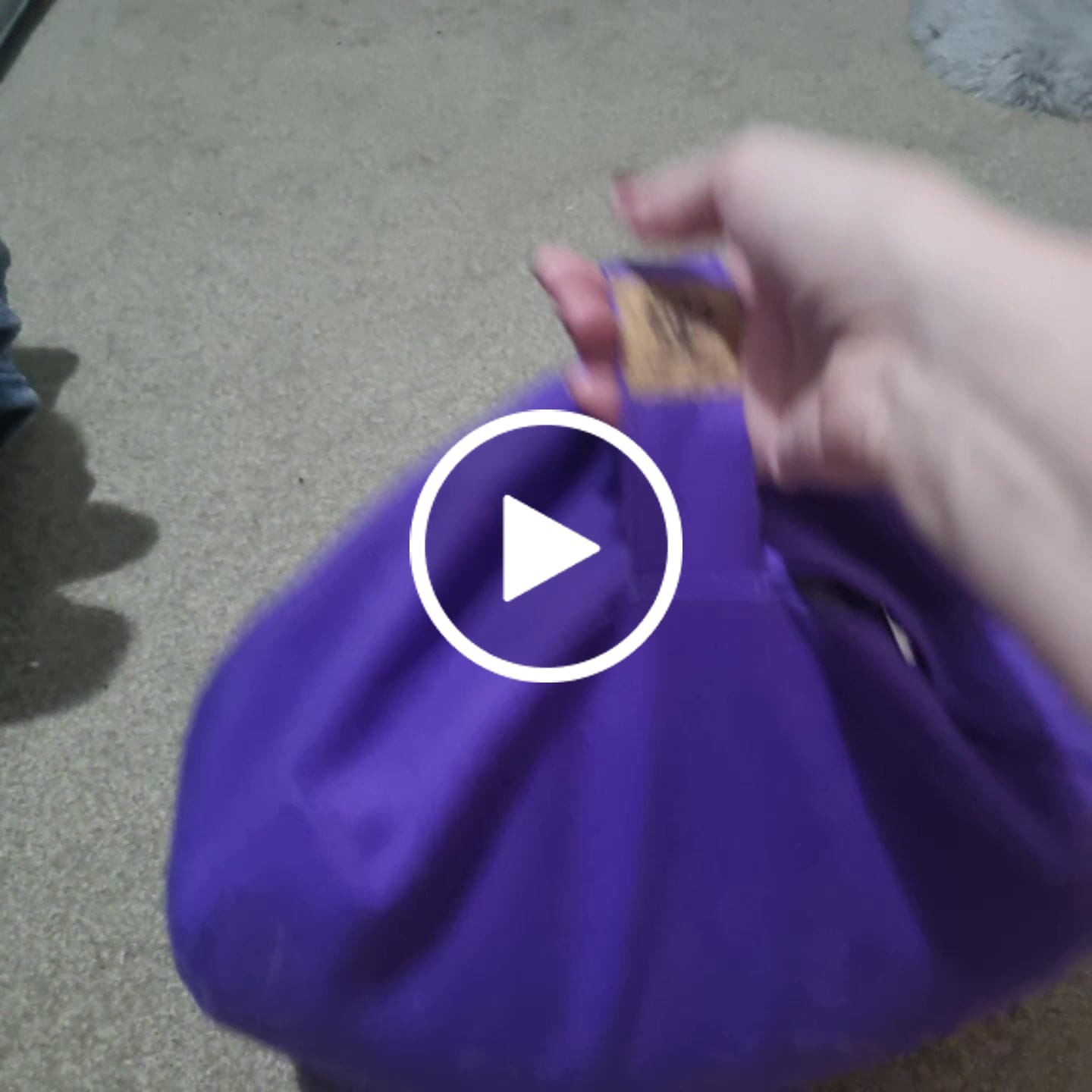 Customer video review of Cotton Meditation Cushion