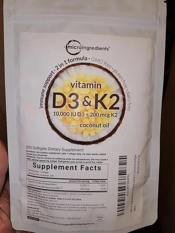 Customer photo review of Microlabs High-Potency Vitamin D3 & K2