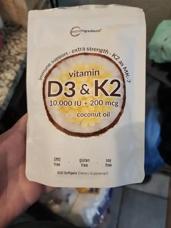 Customer photo review of Microlabs High-Potency Vitamin D3 & K2