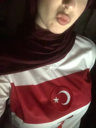 Customer photo review of Turkiye Turkey UEFA 2024 Beyaz Deplasman Away Forma Football Jersey Maglia Trikot