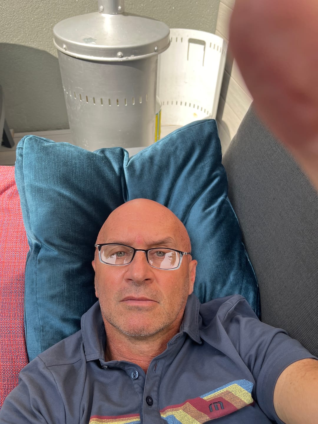 Customer photo review of Brooklyn Full Frame Reading Glasses + Connect Case