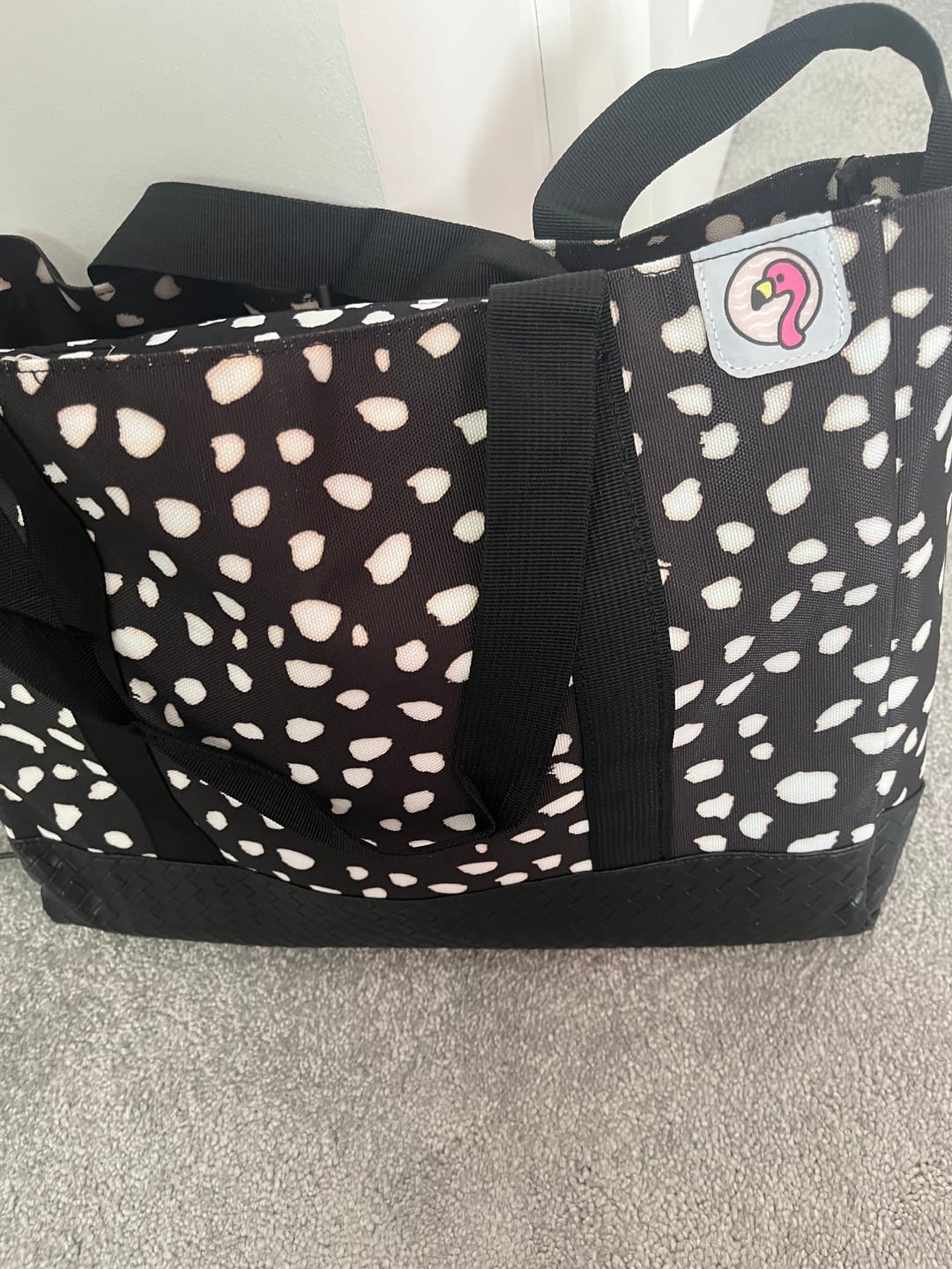 Customer photo review of Dalmatian Tote Bag