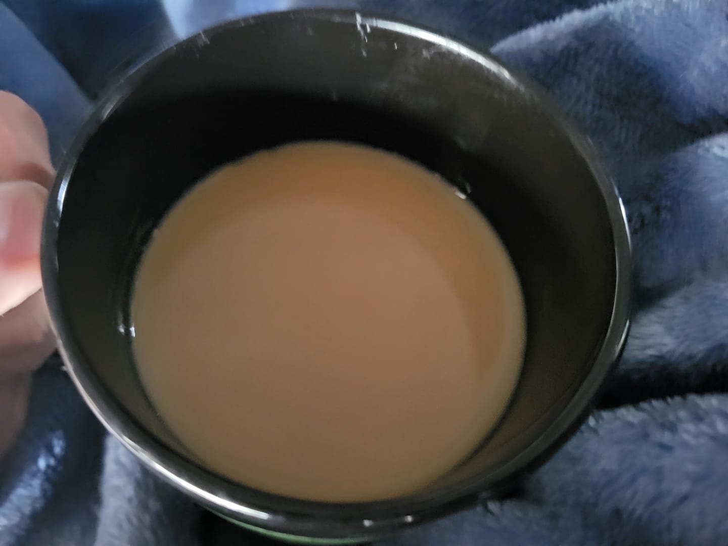 Customer photo review of Blueberry Cobbler Flavored Coffee