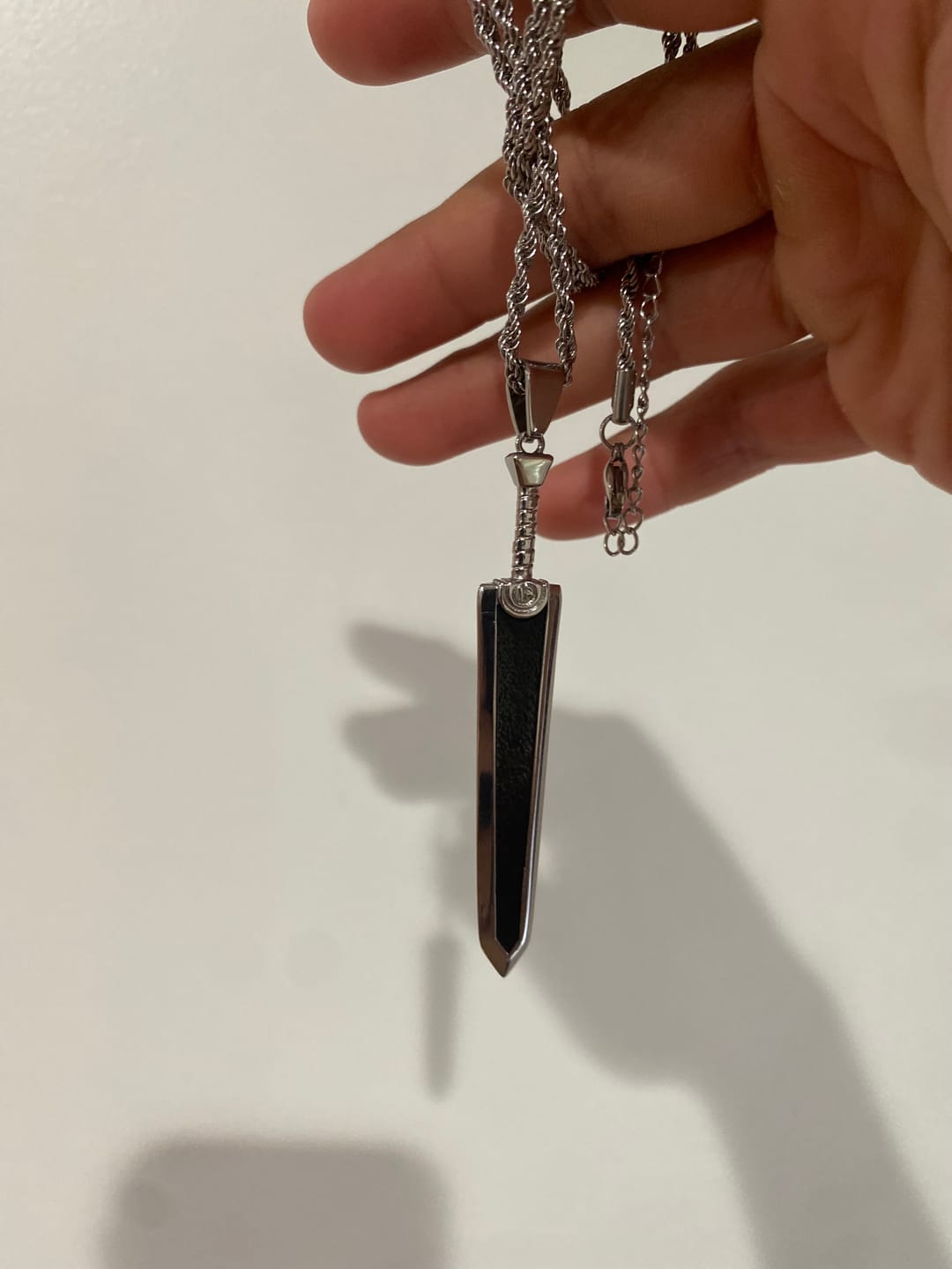 Customer photo review of Dragon Slayer Pendant