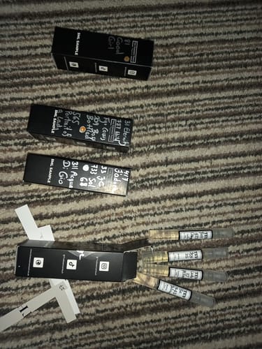 Customer photo review of 5ml x4 Sample Bundle