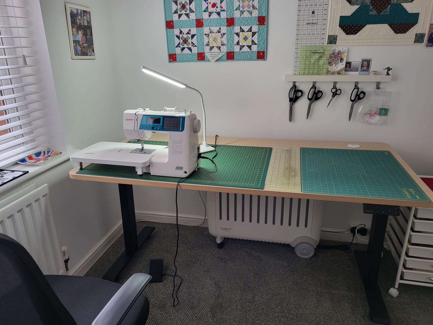 Customer photo review of Maidesite T1 Basic - Electric Height-Adjustable Standing Desk Frame