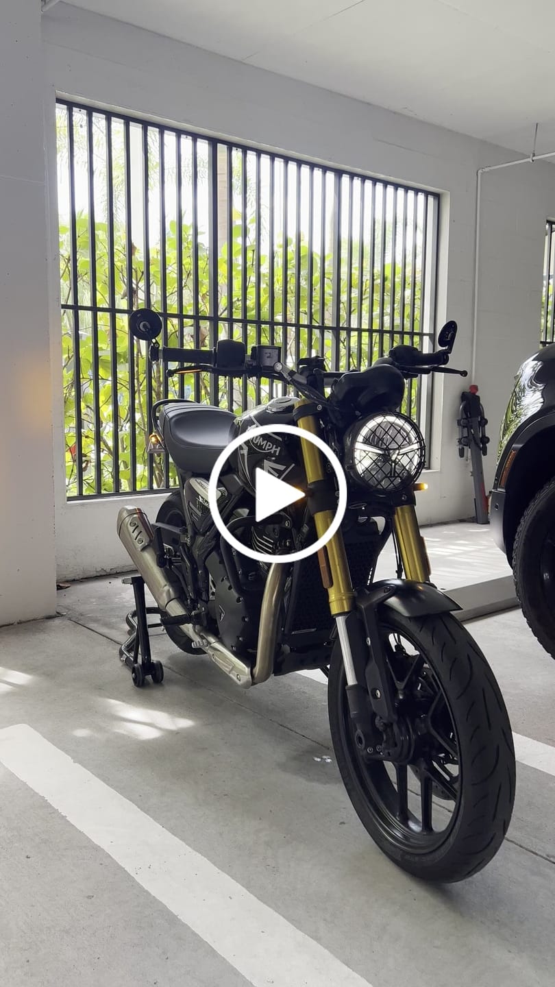 Customer video review of Triumph Speed 400 & Scrambler 400  Low Profile Plug & Play Front Turn Signal Kits (pre-order EST 8/20)