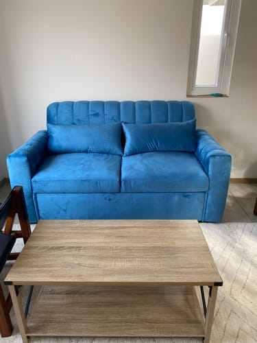 Customer photo review of Sofá cama Nantes