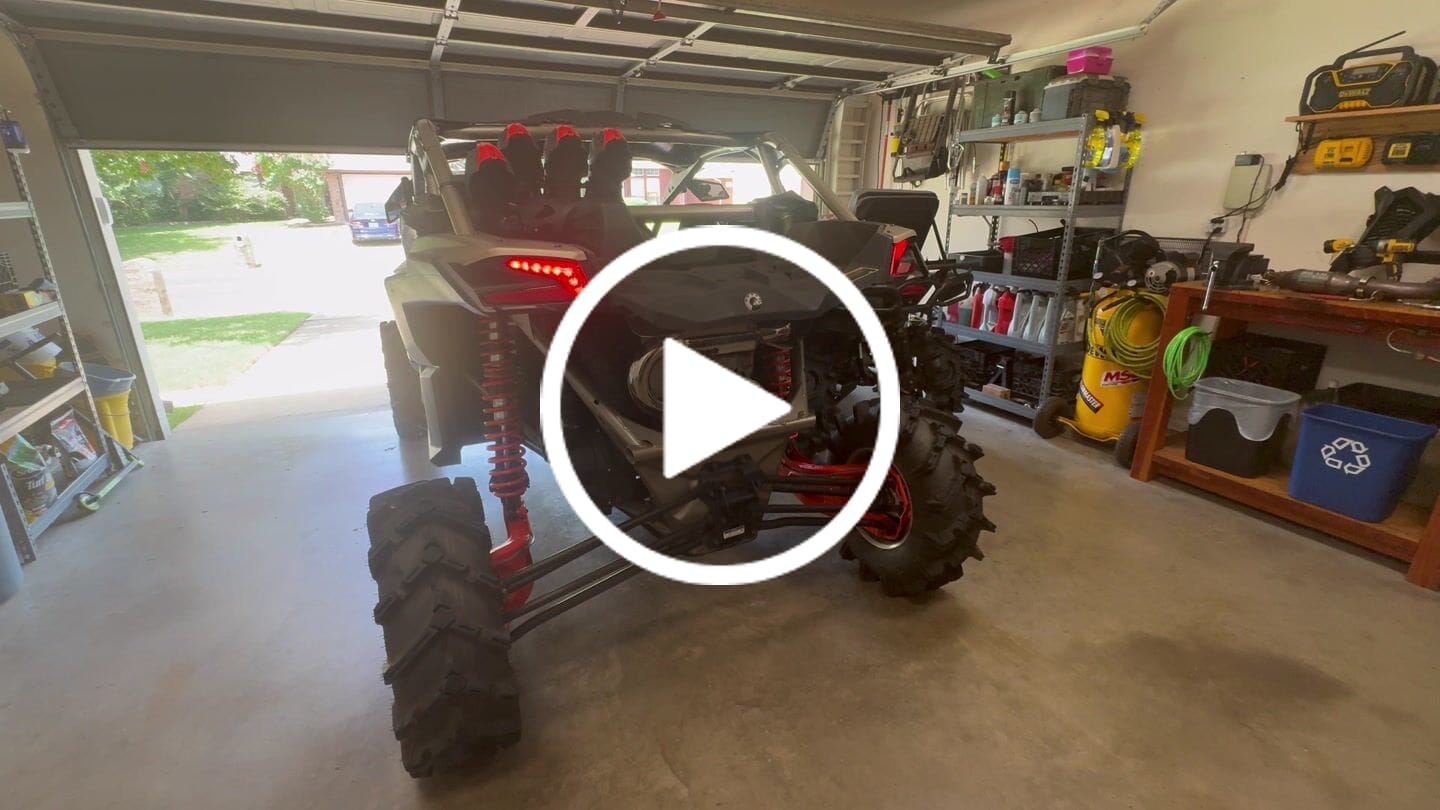 Customer video review of RPM Big Mouth Cat Delete Bypass Mid Race Pipe Can-Am Maverick X3 Turbo R & RR