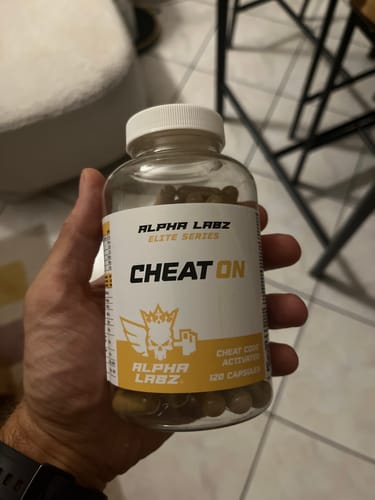 Customer photo review of Alpha Labz - Cheat On