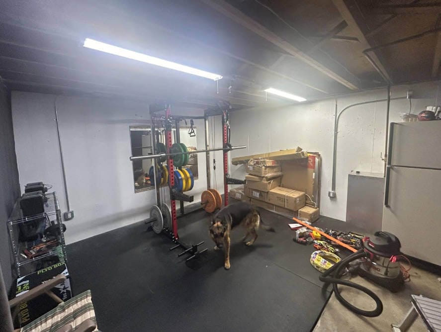 Customer photo review of HR05 Half Rack Functional Trainer