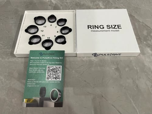 Customer photo review of Pulserive Smart Ring, Sleep Tracker, Activity & Fitness Tracker, Blood Pressure& Oxygen Tracker