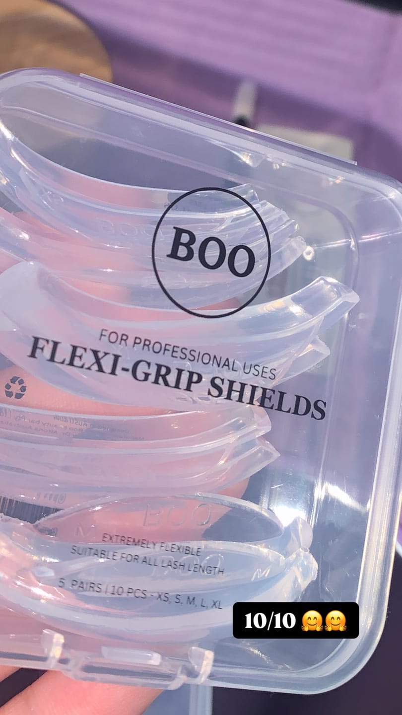 Customer photo review of Glue-Free Flexi Shields