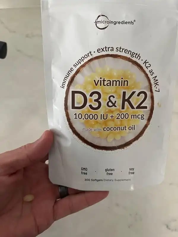 Customer photo review of Microlabs High-Potency Vitamin D3 & K2