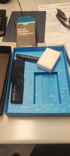 Customer photo review of Infinitebook Plain A5 Black