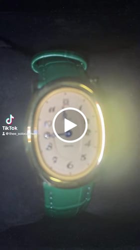 Customer video review of Oval Bubble Diamond Watch