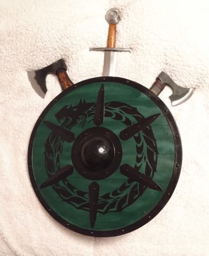 Customer photo review of Jörmungandr Shield