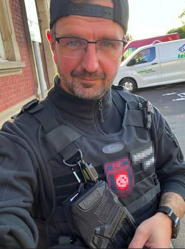 Customer photo review of Einsatzweste ALPHA - Schwarz SK1 bis SK4