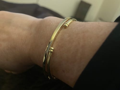 Customer photo review of PULSERA ESCLAVA GENESIS