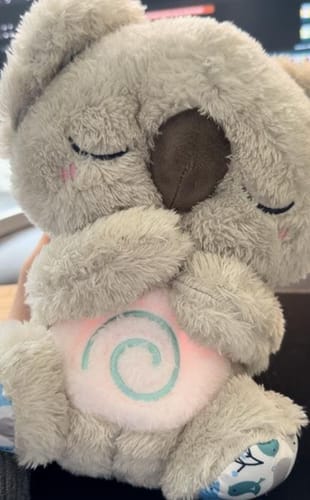 Customer photo review of CozyKiddle™: Il Koala Calmante dallo Stress, Ansia e Insomnia