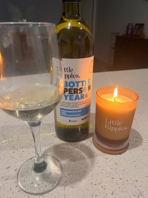 Customer photo review of Mulled Wine Candle GWP