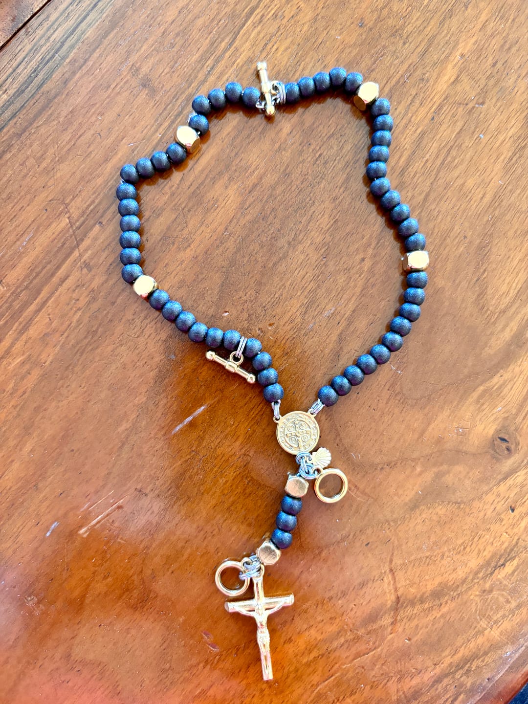 Customer photo review of Chapelet Bracelet Le RosArmy® (N°6)