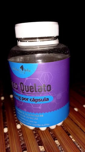 Customer photo review of Zinco Bisglicinato Quelato. 120 Cápsulas. 29,59mg por cápsula. 269% V.D.R.
