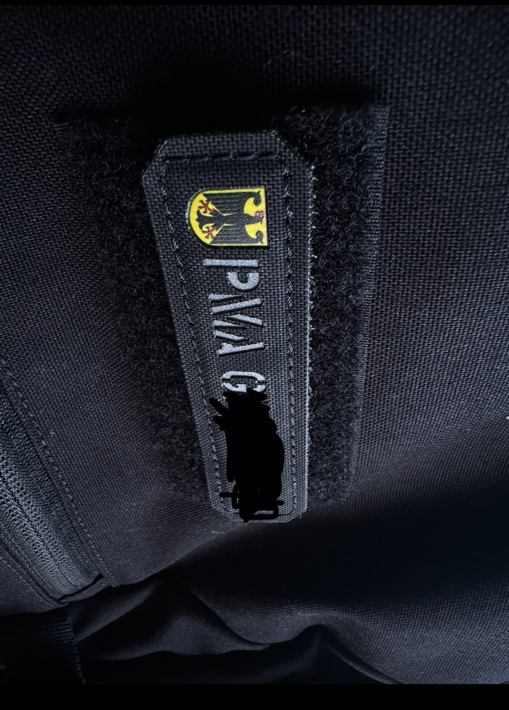 Customer photo review of Individuelle Namensschilder Lasercut Textil Patches ( Ab 1 Stück )
