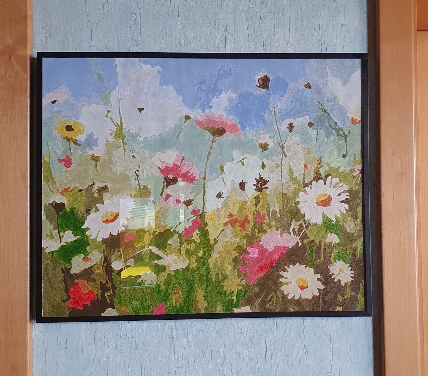 Customer photo review of Wildblumen - Malen nach Zahlen