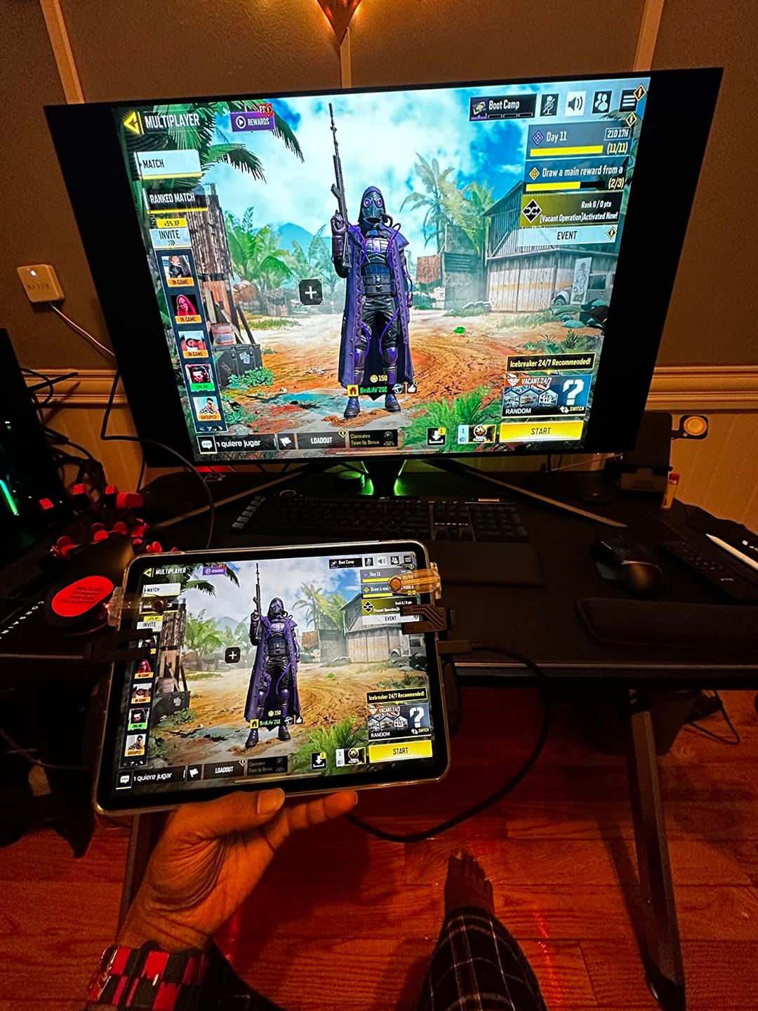 Customer photo review of KTC H27S17 Curved Gaming Monitor