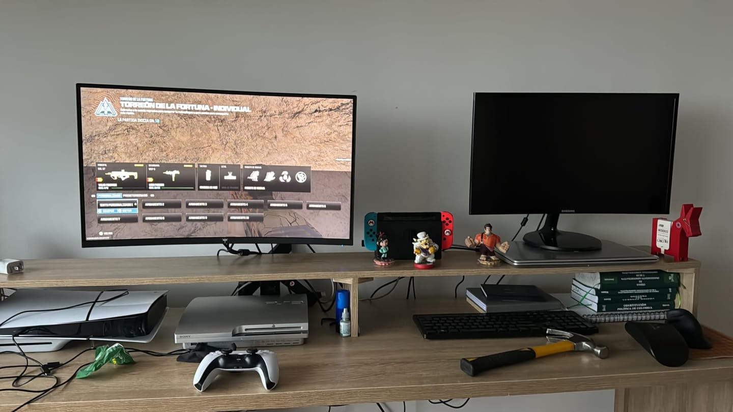 Customer photo review of KTC H27S17 Curved Gaming Monitor