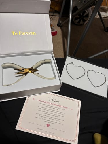 Customer photo review of FabuLove Permanent Bracelet Kit