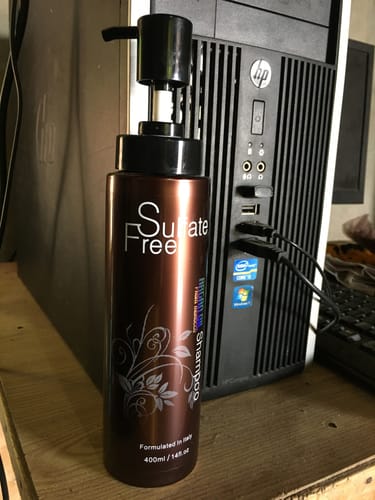 Customer photo review of Nuspa Sulfate Free Argan Oil Shampoo 400ml