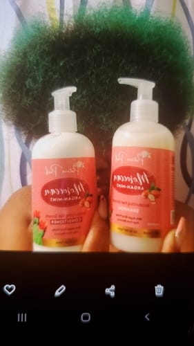 Ackelia D. review of Moroccan Mint Hair Growth Shampoo & Conditioner Bundles | 8oz and 12oz image 1 out of 1