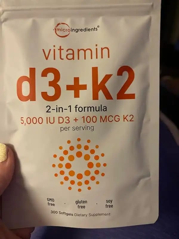Customer photo review of Microlabs High-Potency Vitamin D3 & K2