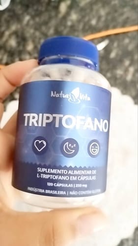 Customer photo review of Triptofano Puro 120 Cápsulas Aminoácido