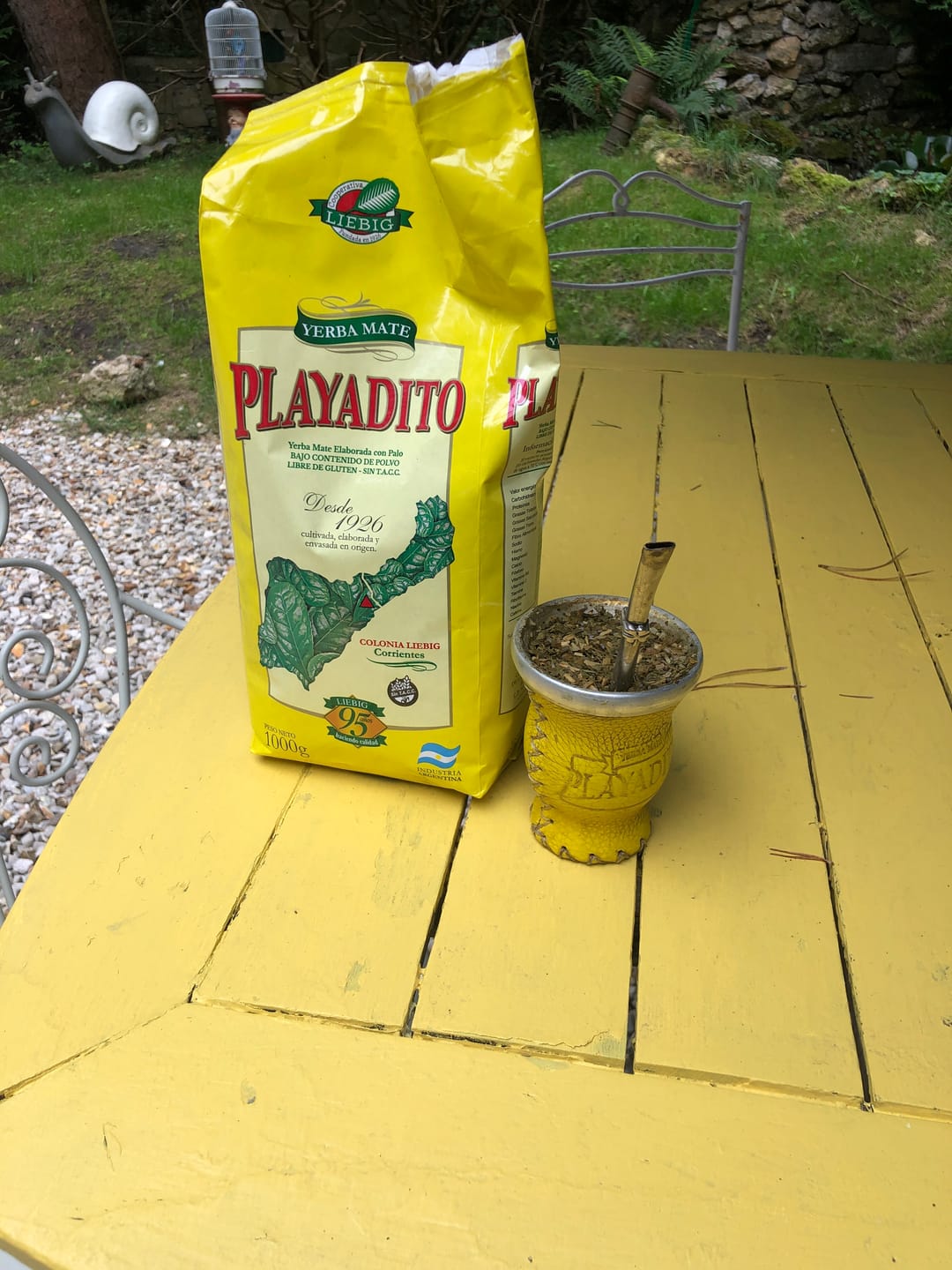 Customer photo review of Playadito 1kg / 0.5kg Yerba mate Argentina