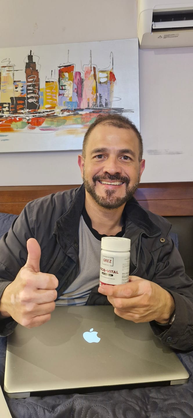 Customer photo review of PROB-VITAL - Simbiótico (Probióticos & prebióticos)