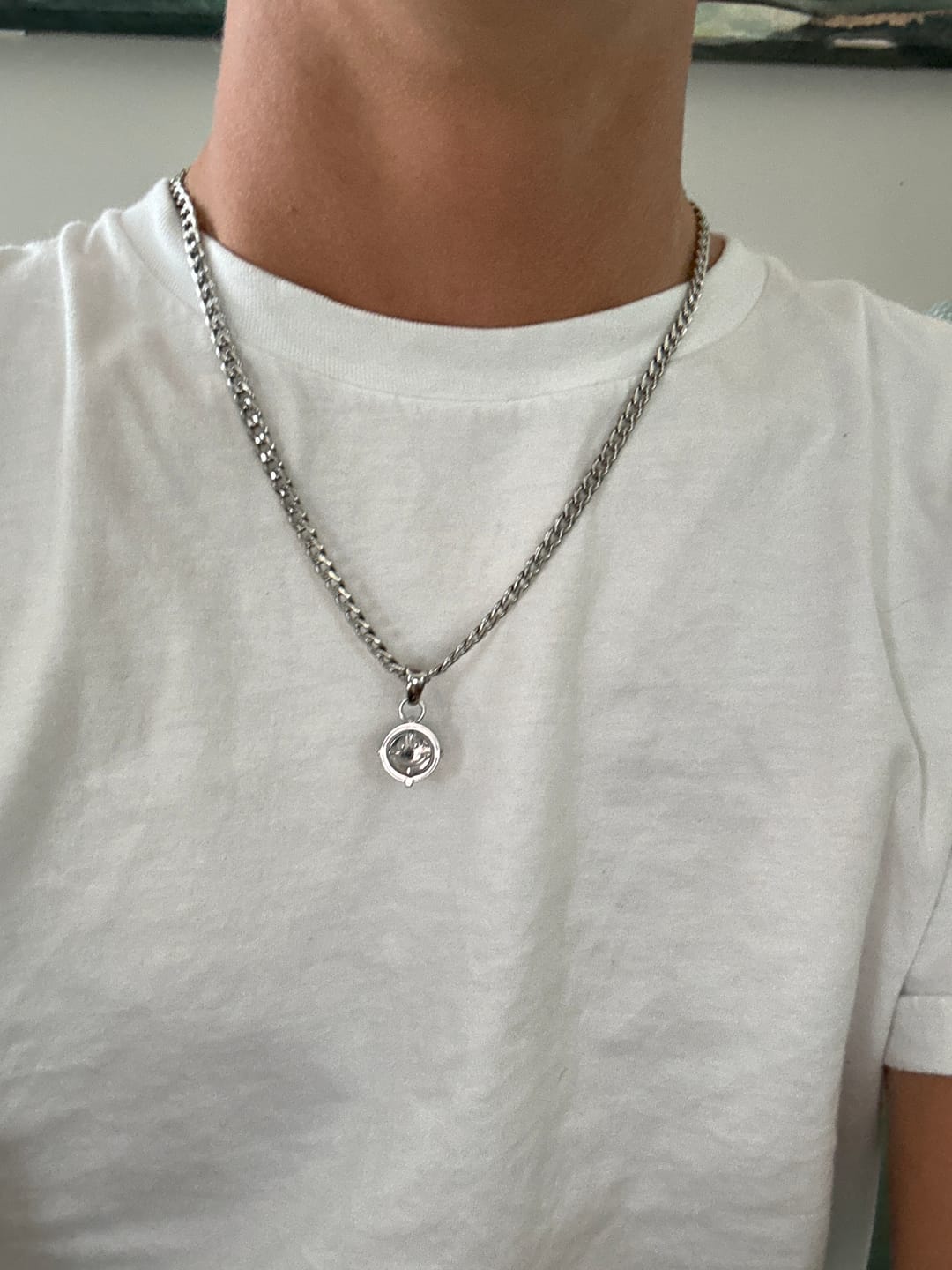 Customer photo review of UPGRADED BIPOLAR PENDANT