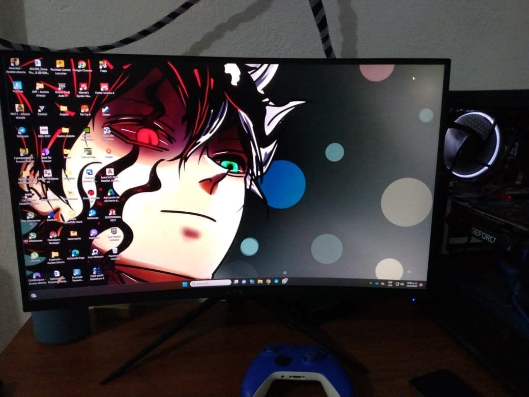 Customer photo review of KTC H27S17 Curved Gaming Monitor