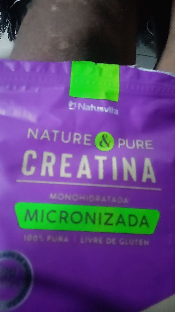 Customer photo review of Creatina 100% Pura (500g). Monohidratada e Micronizada 180 mícrons. Livre de Metais Pesados