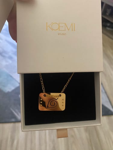 Customer photo review of Konoha Necklace