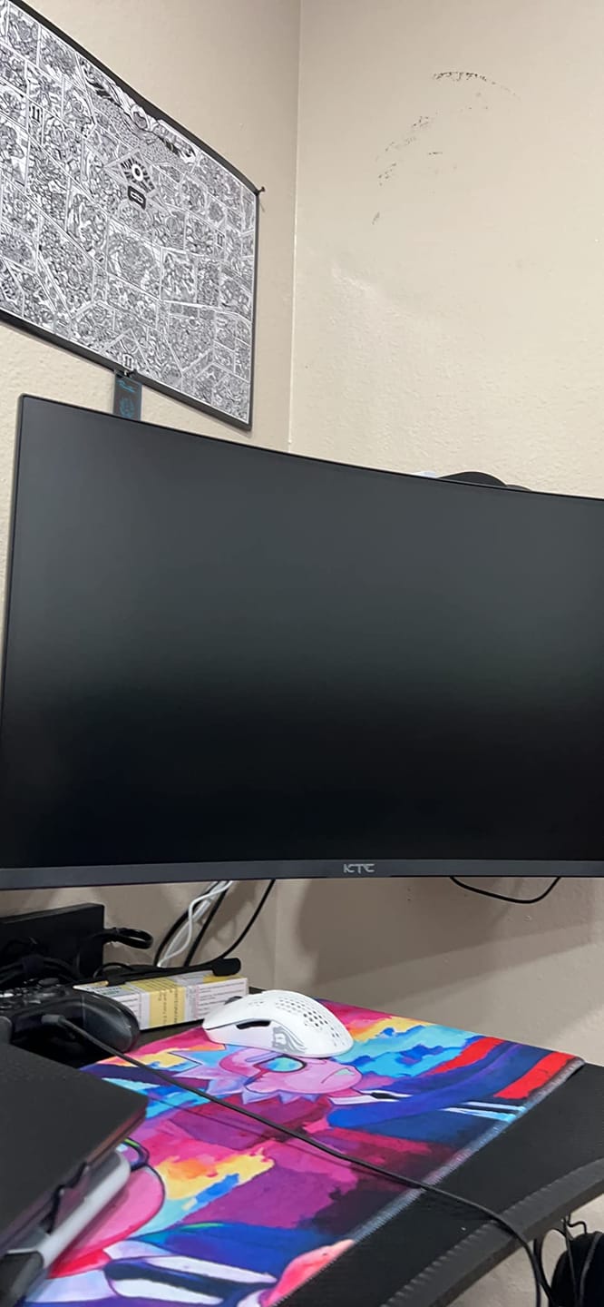 Customer photo review of KTC H27S17 Curved Gaming Monitor
