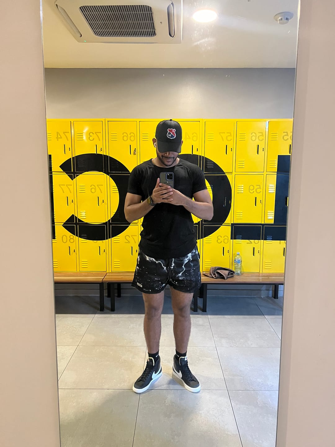 Customer photo review of 1111 -  Skulls & Roses Reversible Shorts
