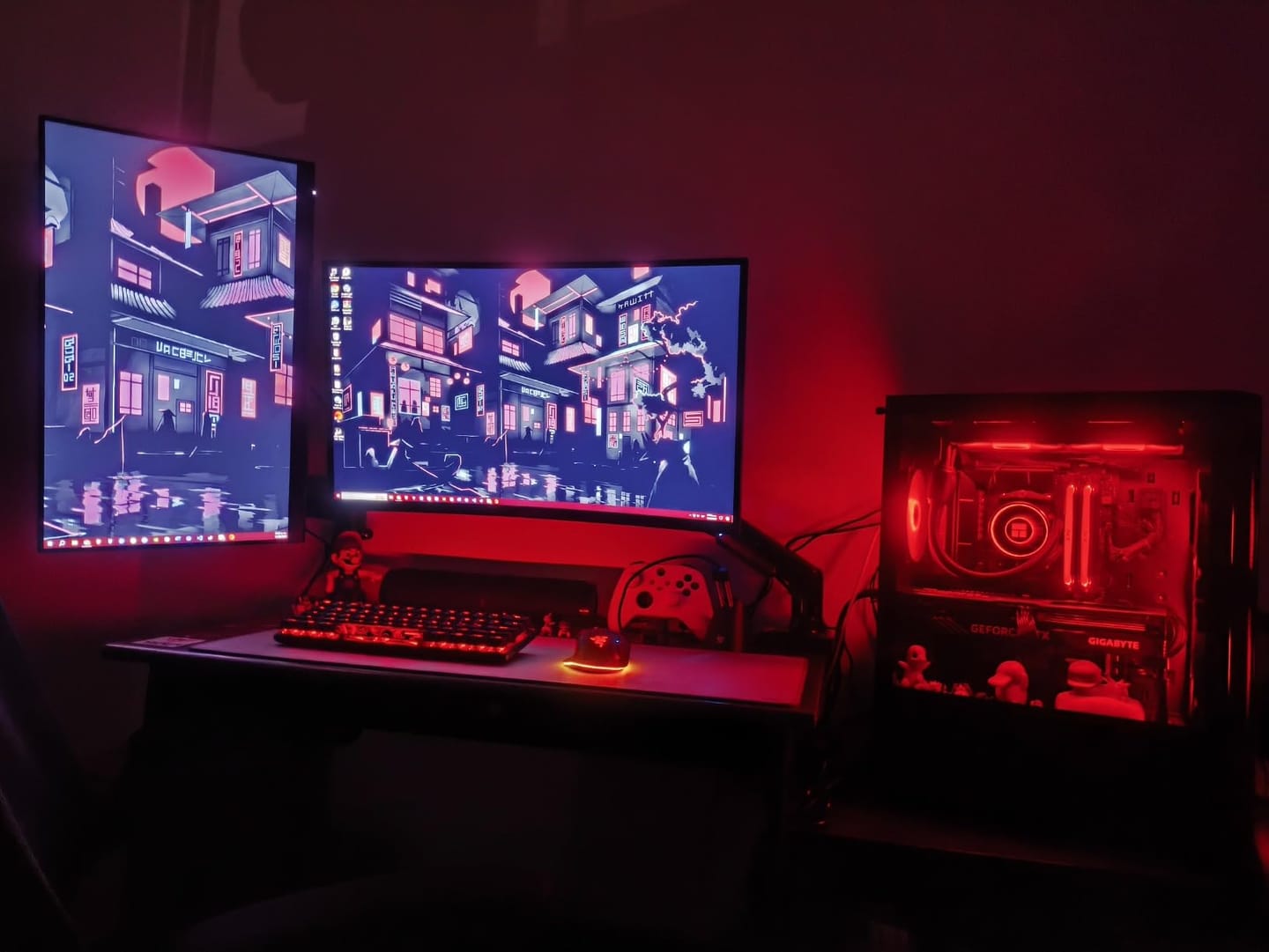 Customer photo review of KTC H27S17 Curved Gaming Monitor