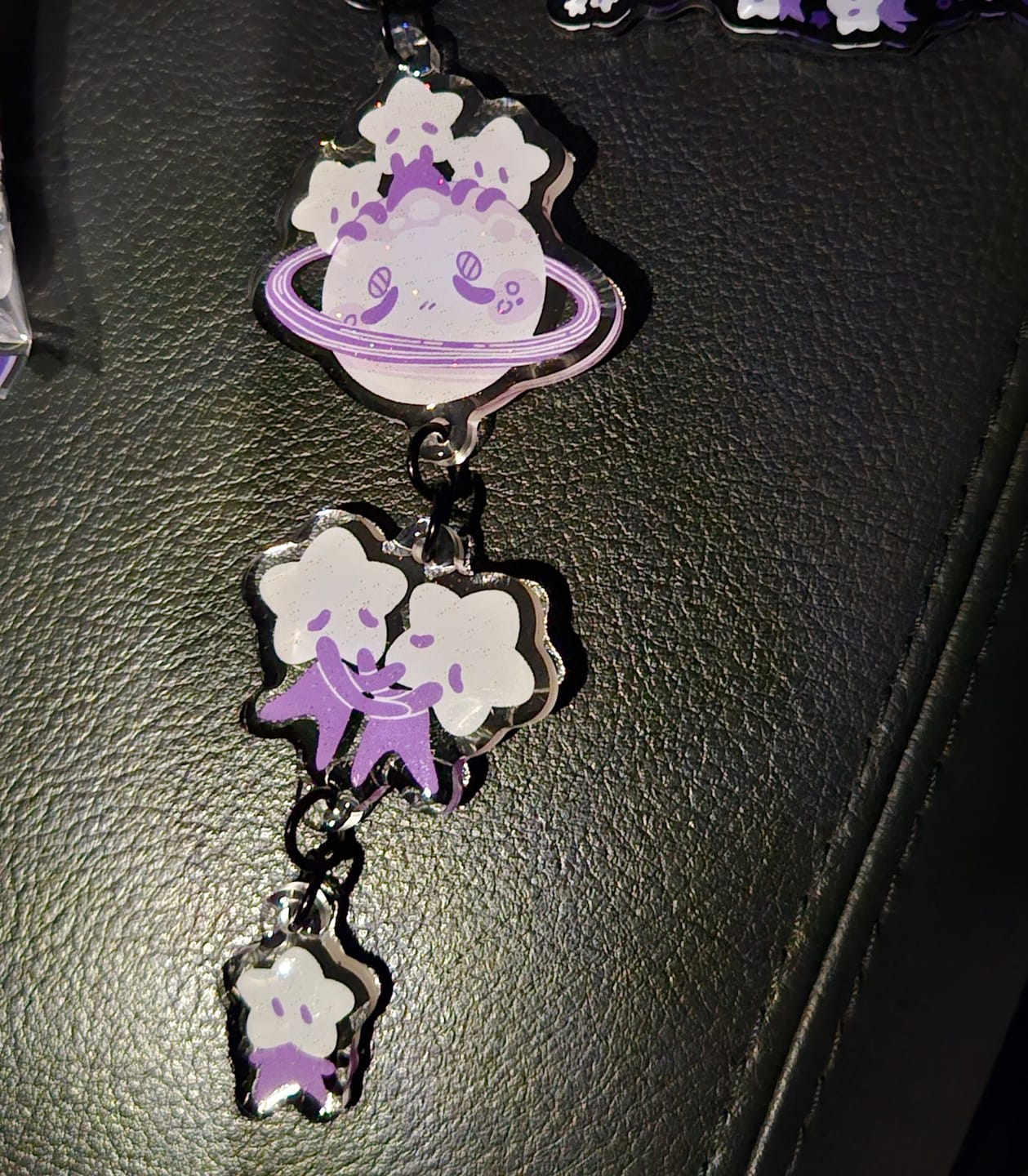 Customer photo review of Star Babies Dangling Keychain