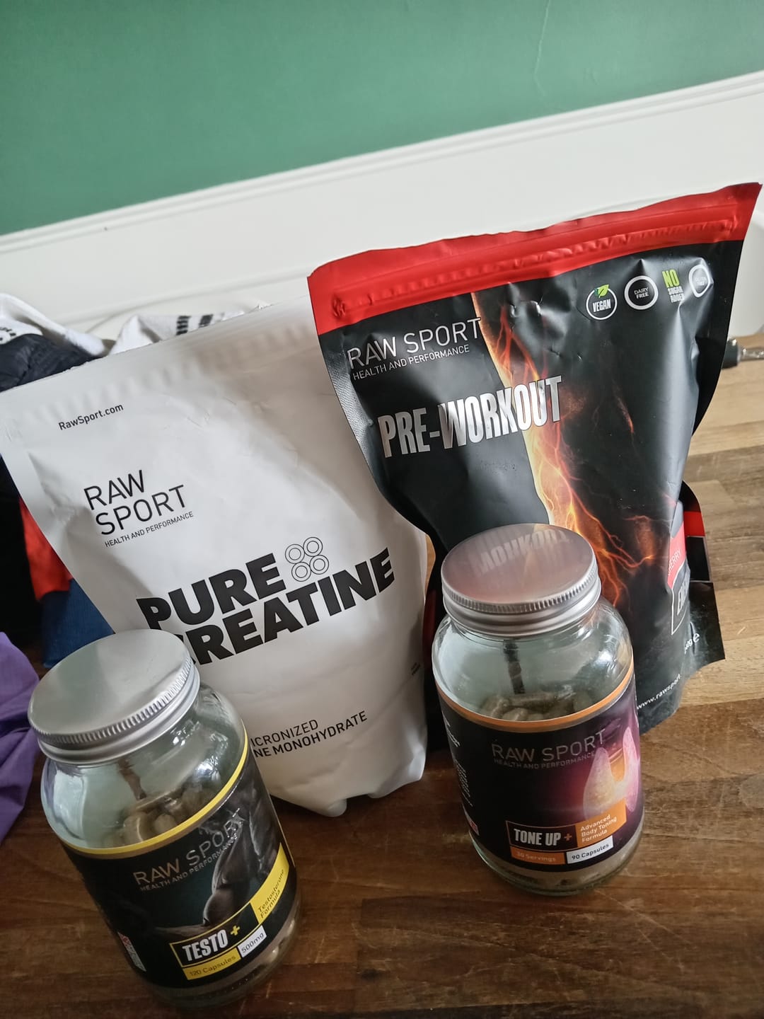 Customer photo review of Pre Workout Energize Cherry 240g